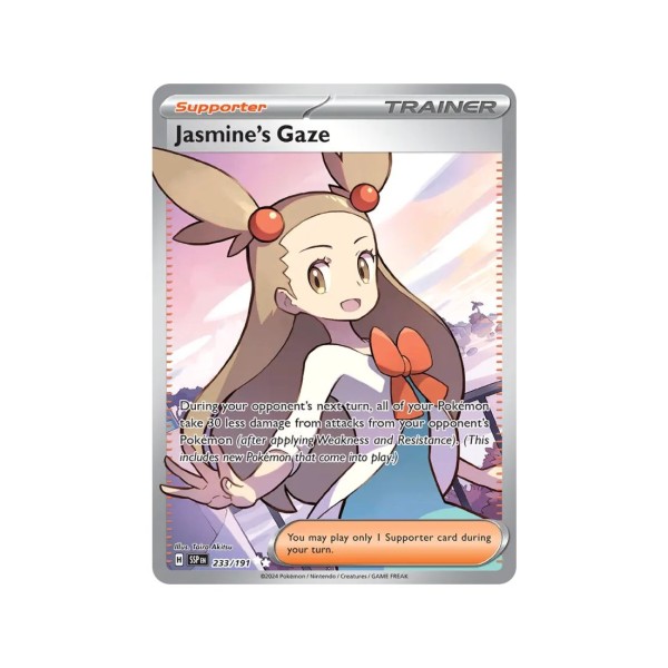 Jasmine”s Gaze (Surging Sparks 233/191) (Ultra Rare) English - Near Mint