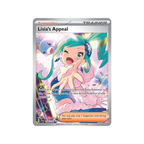 Lisia”s Appeal (Surging Sparks 246/191) (Special Illustration Rare) English - Near Mint