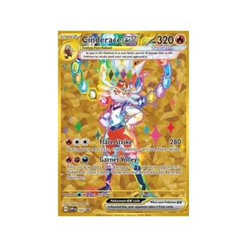 Cinderace ex (SV Black Star Promos 163) (Promo) English - Near Mint