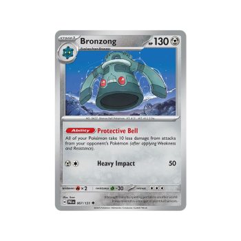 Bronzong (Prismatic Evolutions 067/131) (master ball) English - Near Mint