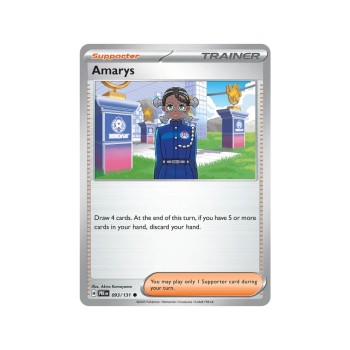 Amarys (Prismatic Evolutions 093/131) (Pokeball) English - Near Mint
