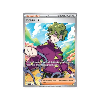 Brassius (Prismatic Evolutions 135/131) (Ultra Rare) English - Near Mint