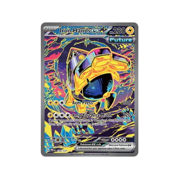 Iron Hands ex (Prismatic Evolutions 154/131) (Special Illustration Rare) English - Near Mint
