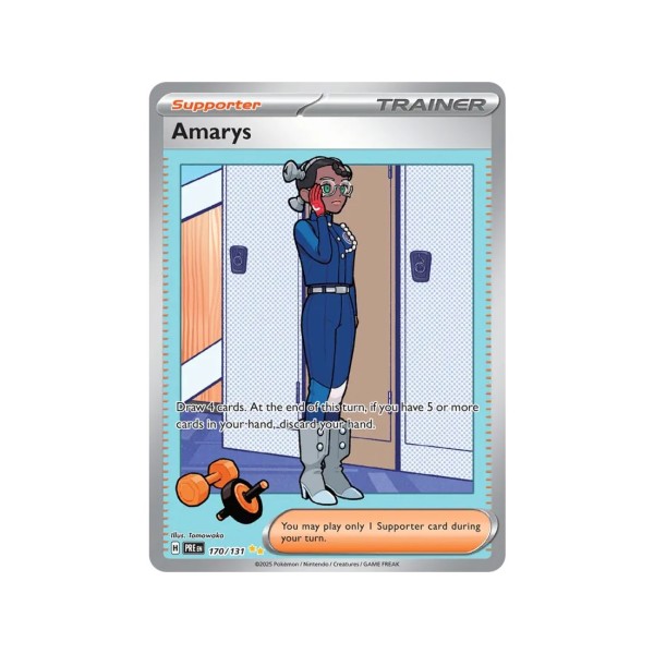 Amarys (Prismatic Evolutions 170/131) (Special Illustration Rare) English - Near Mint