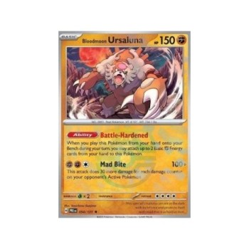 Bloodmoon Ursaluna (Prismatic Evolutions Additionals 054) (Rare) English - Near Mint