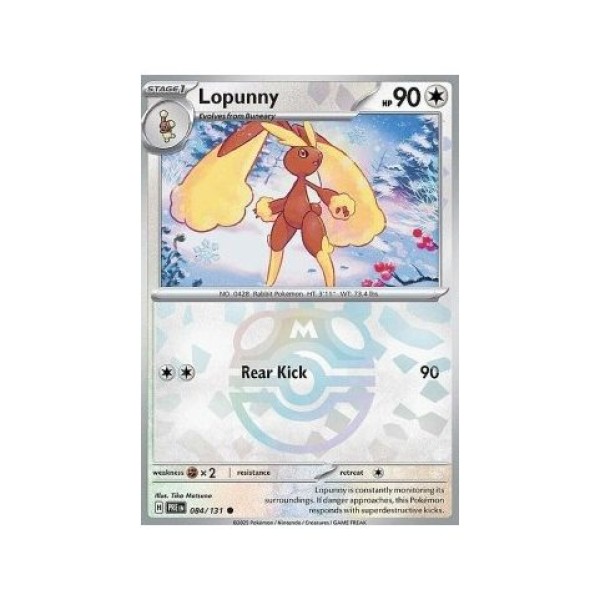 Lopunny (Prismatic Evolutions Additionals 084/131) (Common) English - Near Mint