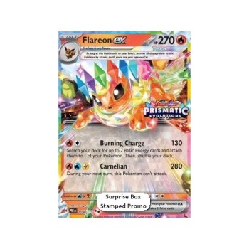 Flareon ex (Prismatic Evolutions Additionals 014) (Promo) English - Near Mint