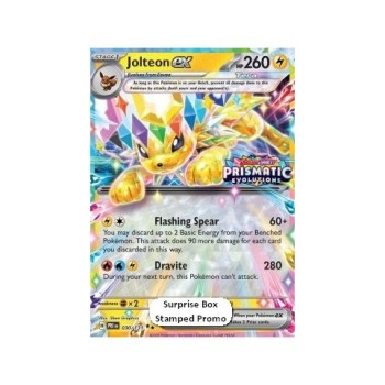 Jolteon ex (Prismatic Evolutions Additionals 030) (Promo) English - Near Mint