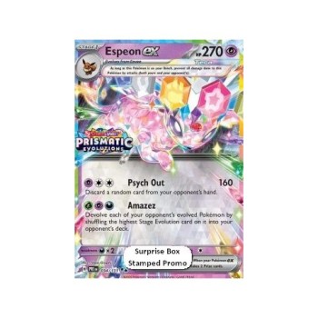 Espeon ex (Prismatic Evolutions Additionals 034) (Promo) English - Near Mint