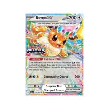 Eevee ex (Prismatic Evolutions Additionals 075) (Promo) English - Near Mint
