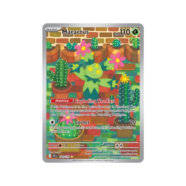 Maractus (Journey Together 160/159) (Illustration Rare) English - Near Mint