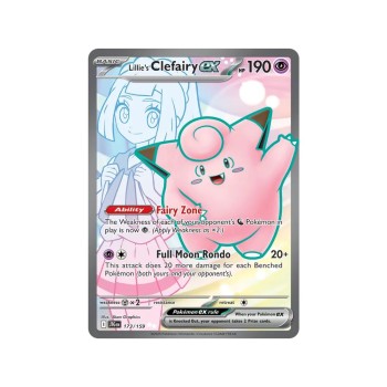 Lillie's Clefairy ex (Journey Together 173/159) (Ultra Rare) English - Near Mint