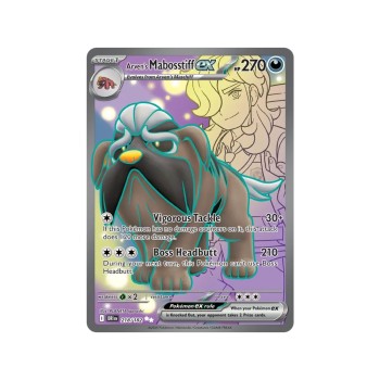 Arven”s Mabosstiff ex (Destined Rivals 218/182) (Ultra Rare) English - Near Mint