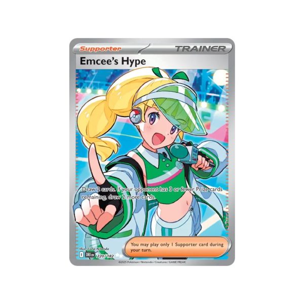 Emcee”s Hype (Destined Rivals 220/182) (Ultra Rare) English - Near Mint
