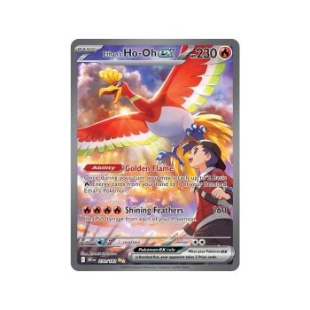 Ethan”s Ho-Oh ex (Destined Rivals 230/182) (Special Illustration Rare) English - Near Mint