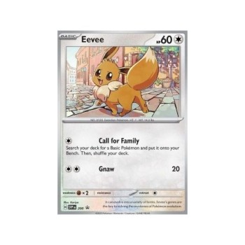 Eevee (SV Black Star Promos 200) (Promo) (Cosmos Holo) English - Near Mint