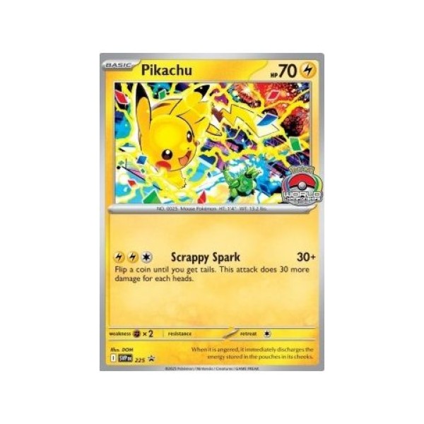Pikachu (SV Black Star Promos 225) (Promo) English - Near Mint