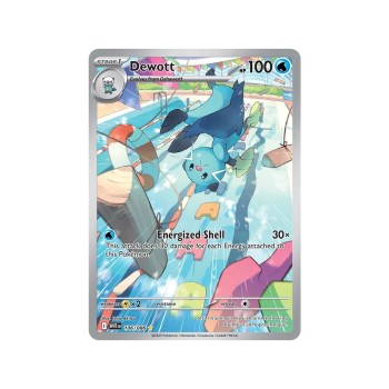 Dewott (White Flare 106/86) (Illustration Rare) English - Near Mint