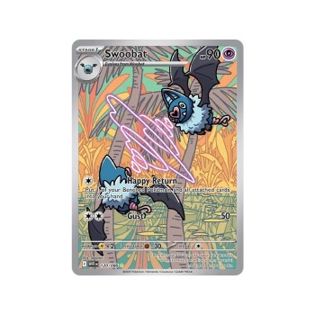 Swoobat (White Flare 120/86) (Illustration Rare) English - Near Mint