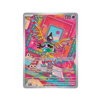 Sigilyph (White Flare 121/86) (Illustration Rare) English - Near Mint