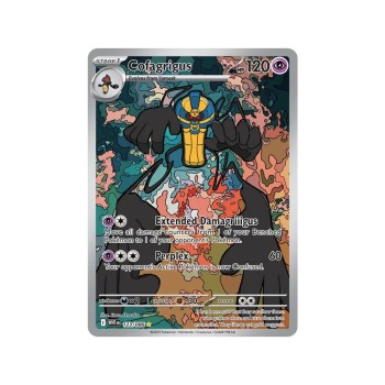 Cofagrigus (White Flare 123/86) (Illustration Rare) English - Near Mint