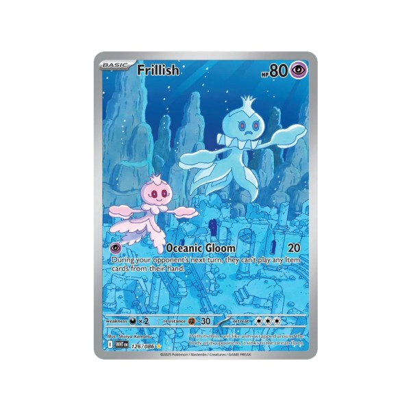 Frillish (White Flare 126/86) (Illustration Rare) English - Near Mint