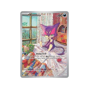Purrloin (White Flare 136/86) (Illustration Rare) English - Near Mint