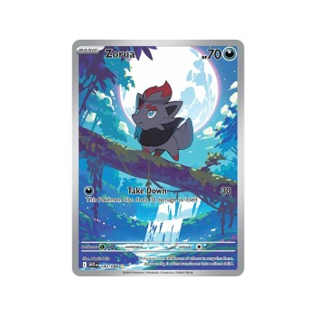 Zorua (White Flare 142/86) (Illustration Rare) English - Near Mint