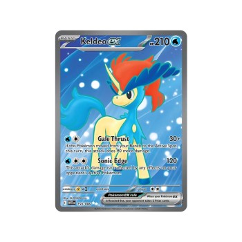 Keldeo ex (White Flare 159/86) (Ultra Rare) English - Near Mint