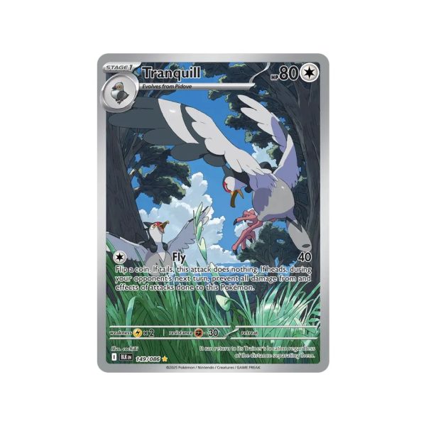 Tranquill (Black Bolt 149/86) (Illustration Rare) English - Near Mint