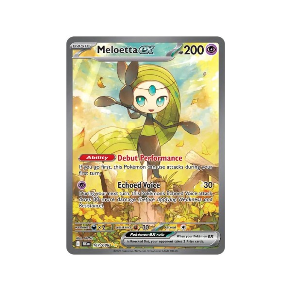 Meloetta ex (Black Bolt 167/86) (Special Illustration Rare) English - Near Mint