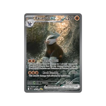 Excadrill ex (Black Bolt 168/86) (Special Illustration Rare) English - Near Mint