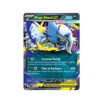 Mega Absol ex (Mega Evolution 086/132) (Double Rare) English - Near Mint