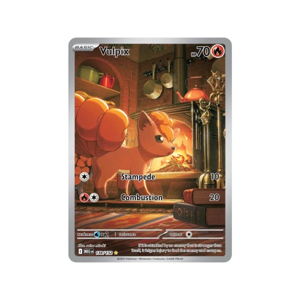 Vulpix (Mega Evolution 138/132) (Illustration Rare) English - Near Mint