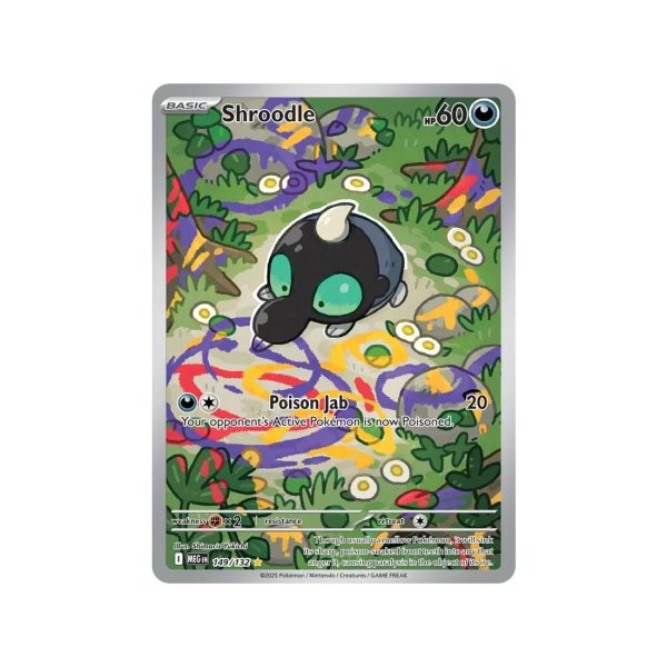 Shroodle (Mega Evolution 149/132) (Illustration Rare) English - Near Mint