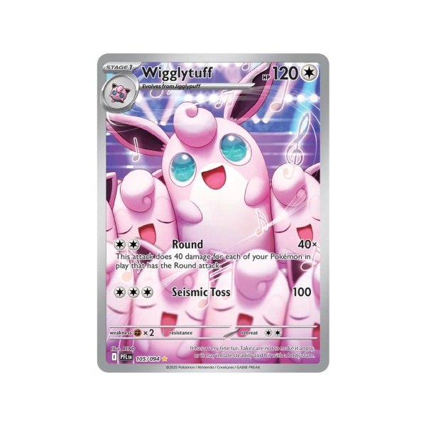 Wigglytuff (Phantasmal Flames 105/94) (Illustration Rare) English - Near Mint