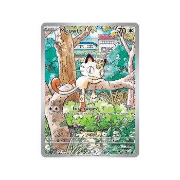 Meowth (Phantasmal Flames 106/94) (Illustration Rare) English - Near Mint