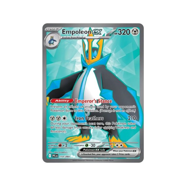Empoleon ex (Phantasmal Flames 114/94) (Ultra Rare) English - Near Mint
