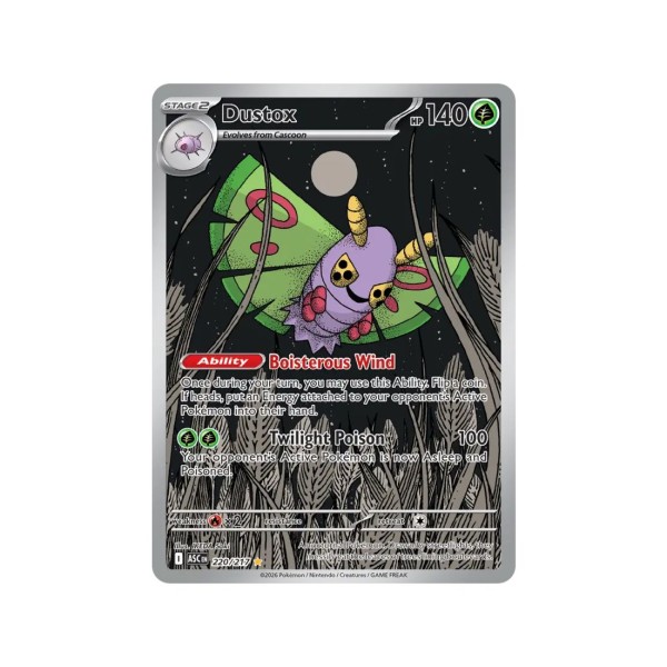 Dustox (Ascended Heroes 220/217) (Illustration Rare) English - Near Mint