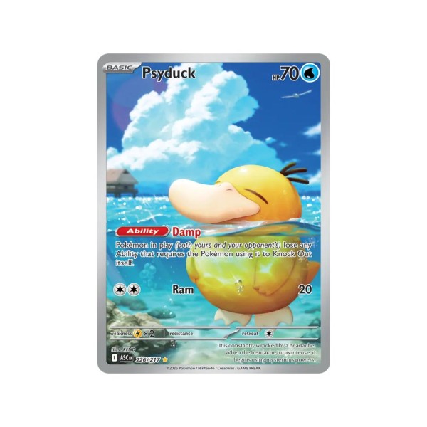 Psyduck (Ascended Heroes 226/217) (Illustration Rare) English - Near Mint
