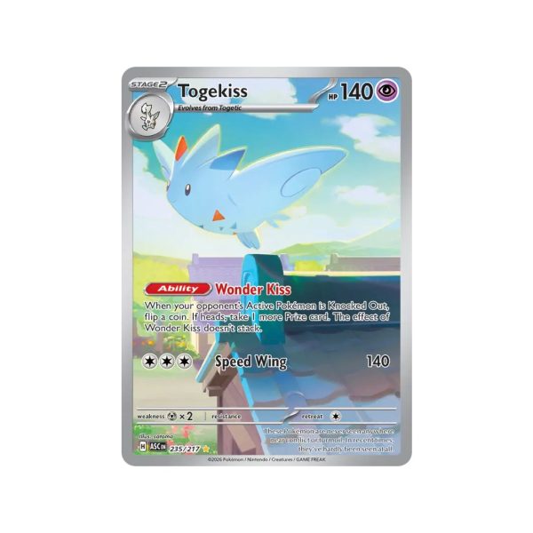 Togekiss (Ascended Heroes 235/217) (Illustration Rare) English - Near Mint