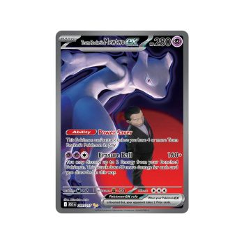 Team Rocket”s Mewtwo ex (Ascended Heroes 281/217) (Special Illustration Rare) English - Near Mint