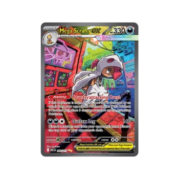 Mega Scrafty ex (Ascended Heroes 285/217) (Special Illustration Rare) English - Near Mint