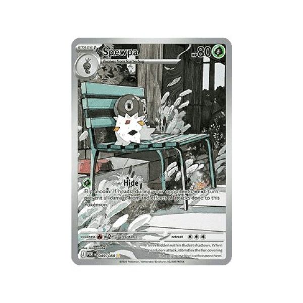 Spewpa (ME03: Perfect Order 089) (Illustration Rare) English - Near Mint