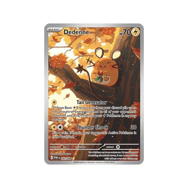 Dedenne (ME03: Perfect Order 093) (Illustration Rare) English - Near Mint