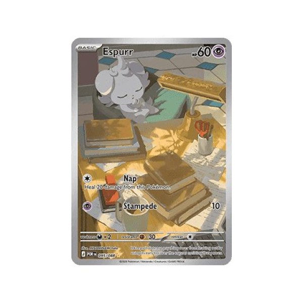 Espurr (ME03: Perfect Order 095) (Illustration Rare) English - Near Mint