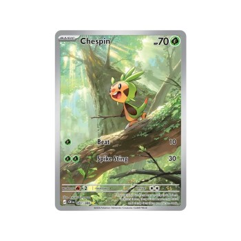 Chespin (Chaos Rising 087/86) (Illustration Rare) English - Near Mint