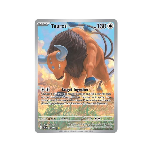Tauros (Chaos Rising 096/86) (Illustration Rare) English - Near Mint