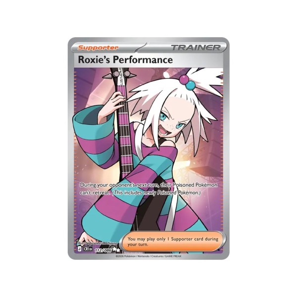 Roxie”s Performance (Chaos Rising 112/86) (Ultra Rare) English - Near Mint