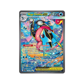 Mega Greninja ex (Chaos Rising 116/86) (Special Illustration Rare) English - Near Mint